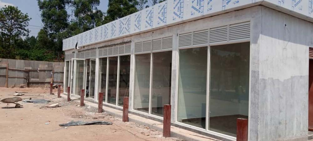 Aluminium Profile Shop Fronts in Kampala Uganda, Aluminium Design Works/Installation and Glass Works in Uganda, Luxury Aluminium and Glass Solutions Uganda, Ugabox