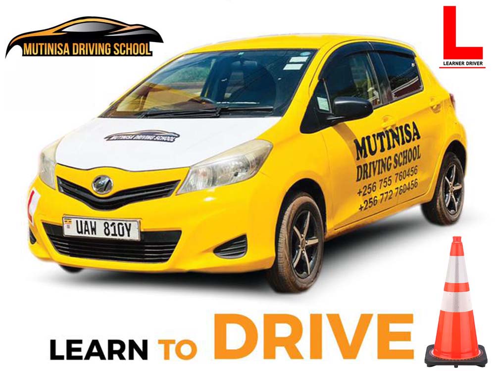 Mutinisa Driving School Uganda. Top Driving School in Kampala Uganda with Modern Cars for Driving Lessons. SERVICES: Road Safety Skills, Practical Road Training, Defensive Driving, Parking Lessons, Permit Processing, Free Theory Classes, Driving Licence/Permit Renewal, Basic Mechanics, Permit Class Extentions, Uganda Driver Licensing System Certified, Ugabox