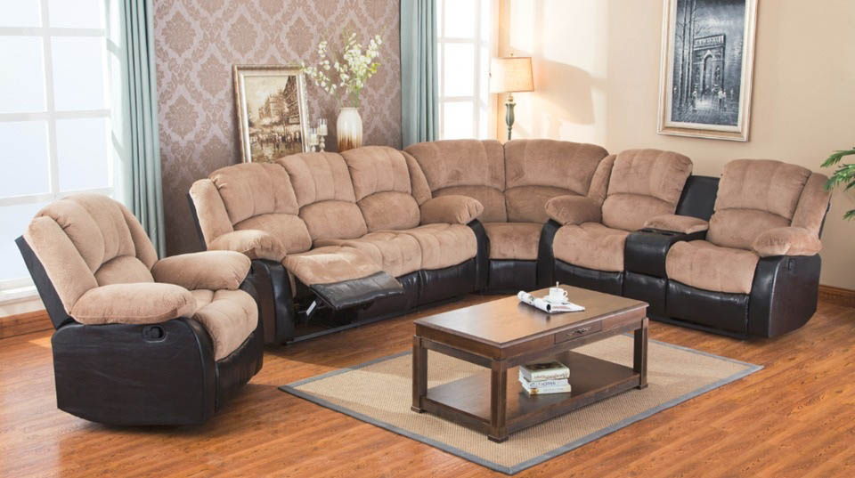 Ario Fabric Recliner Corner 8 Seater Sofa for Sale in Kampala Uganda, Office and Home Furniture in Uganda, Hotel Furniture Shop in Kampala Uganda, Danube Home Uganda, Ugabox