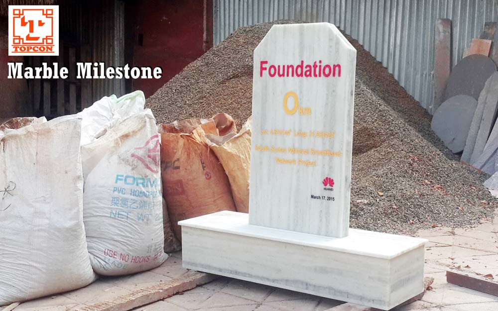 Milestone/Foundationstone Uganda, Marble memorial stones, headstones in Kampala Uganda, Topcon Granite & Terrazzo Uganda