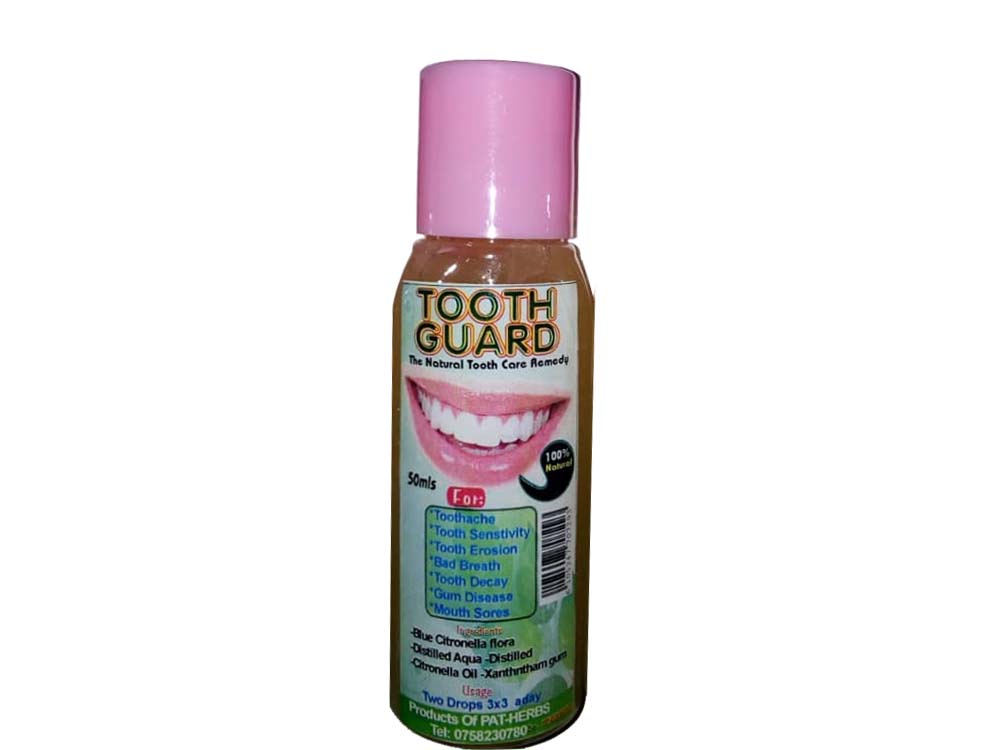 Tooth Guard-Tooth Paste for Toothache, Tooth Senstivity, Tooth Erosion, Bad Breath, Tooth Decay, Gum Disease, Mouth Sores Treatment, Pat Herbs, Herbal Medicine & Alternative Medicine in Shop in Kampala Uganda, Ugabox