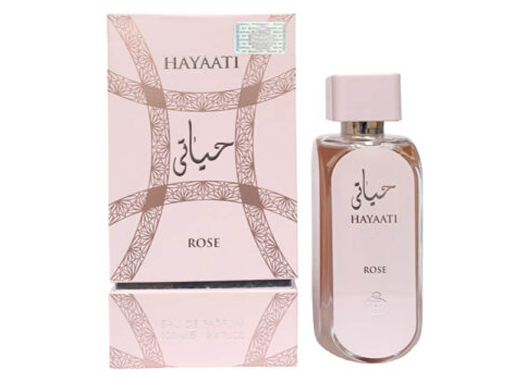 Hayaati Rose Eau De Parfum for Women 100ml, Fragrances and Perfumes Shop in Kampala Uganda, Beauty Gifts Shop Online, Ugabox Perfumes