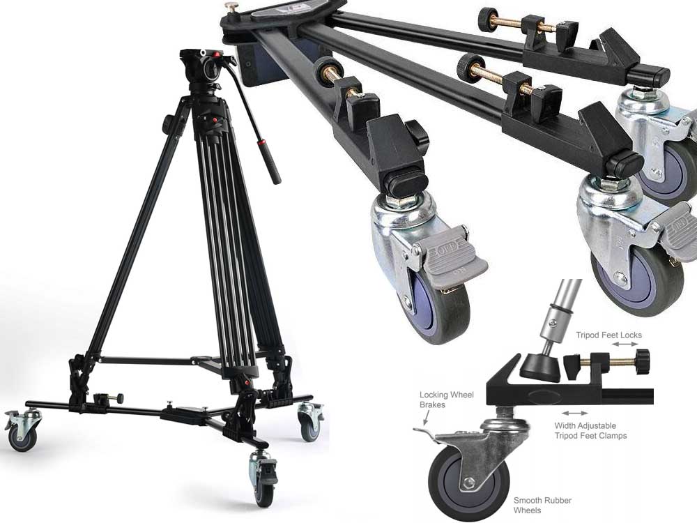 Weifeng WF Tripod Dolly for Sale Kampala Uganda, Professional Cameras Uganda for: Photography, Film & Video Production, Video & Photography Equipment Shop Kampala Uganda, Ugabox