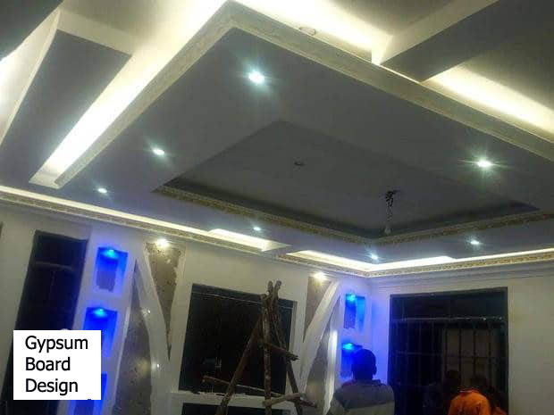 Gypsum Ceiling Design in Kampala Uganda, Home Decor Gypsum Board Design in Uganda, Gypsum Board Construction in Uganda, Festali Investments U Ltd, Ugabox