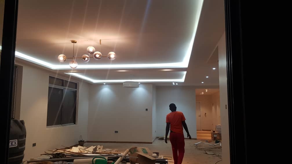 Gypsum Ceiling Design in Kampala Uganda, Home Decor Gypsum Board Design in Uganda, Gypsum Board Construction in Uganda, Festali Investments U Ltd, Ugabox
