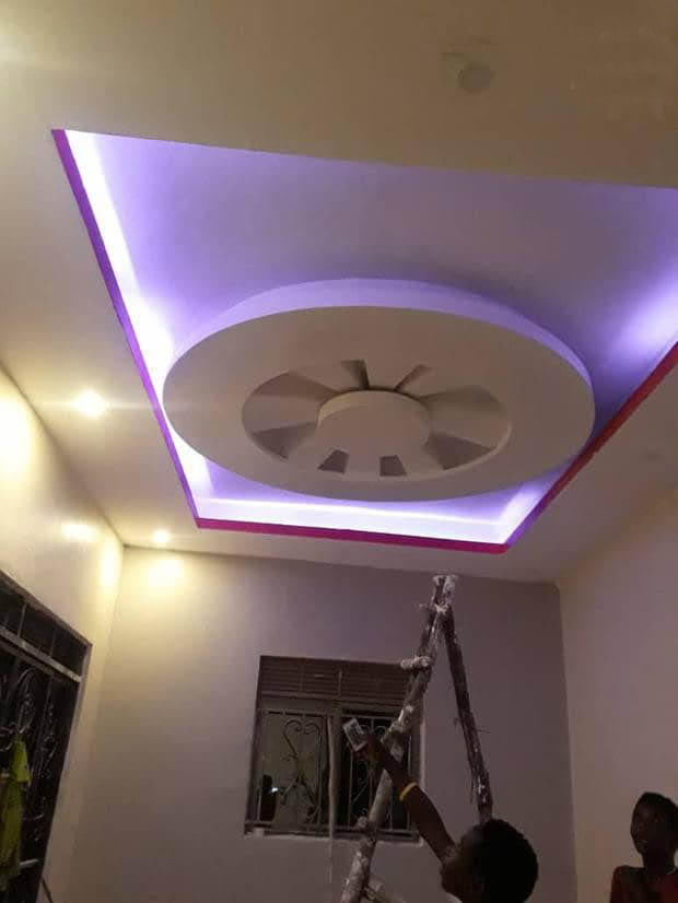 Gypsum Ceiling Design in Kampala Uganda, Home Decor Gypsum Board Design in Uganda, Gypsum Board Construction in Uganda, Festali Investments U Ltd, Ugabox
