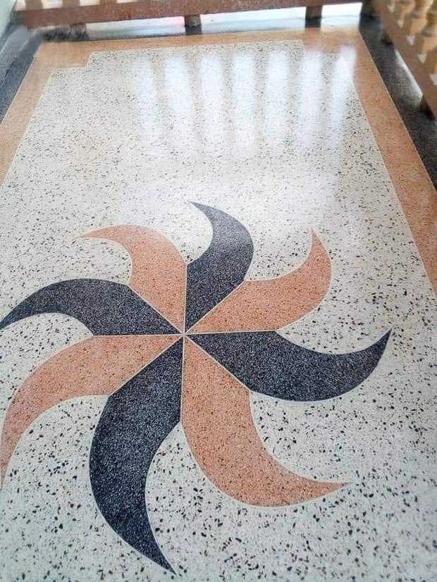 Terrazzo Floor Design Services in Kampala Uganda, Flooring Design Services in Uganda, Cement Floor Construction and Installation Services in Uganda. Varni Granite, Marble And Terrazzo Uganda, Ugabox