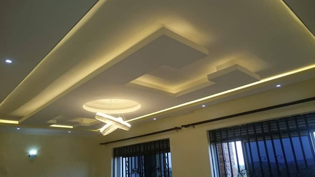 Gypsum Ceiling Design in Kampala Uganda, Home Decor Gypsum Board Design in Uganda, Gypsum Board Construction in Uganda, Gypsum World And Security Systems Ltd, Ugabox