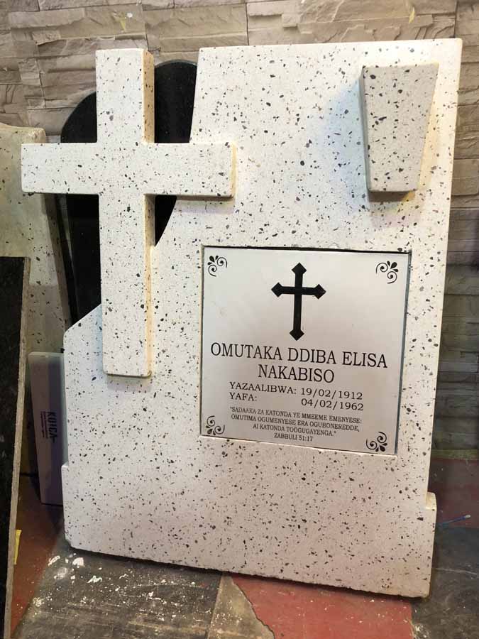 Memorial Tombstones in Kampala Uganda. Stone Products, Stone Design And Engraving, Modern Memorial Tombstones in Uganda, Lee Engravers Ltd Uganda, Ugabox