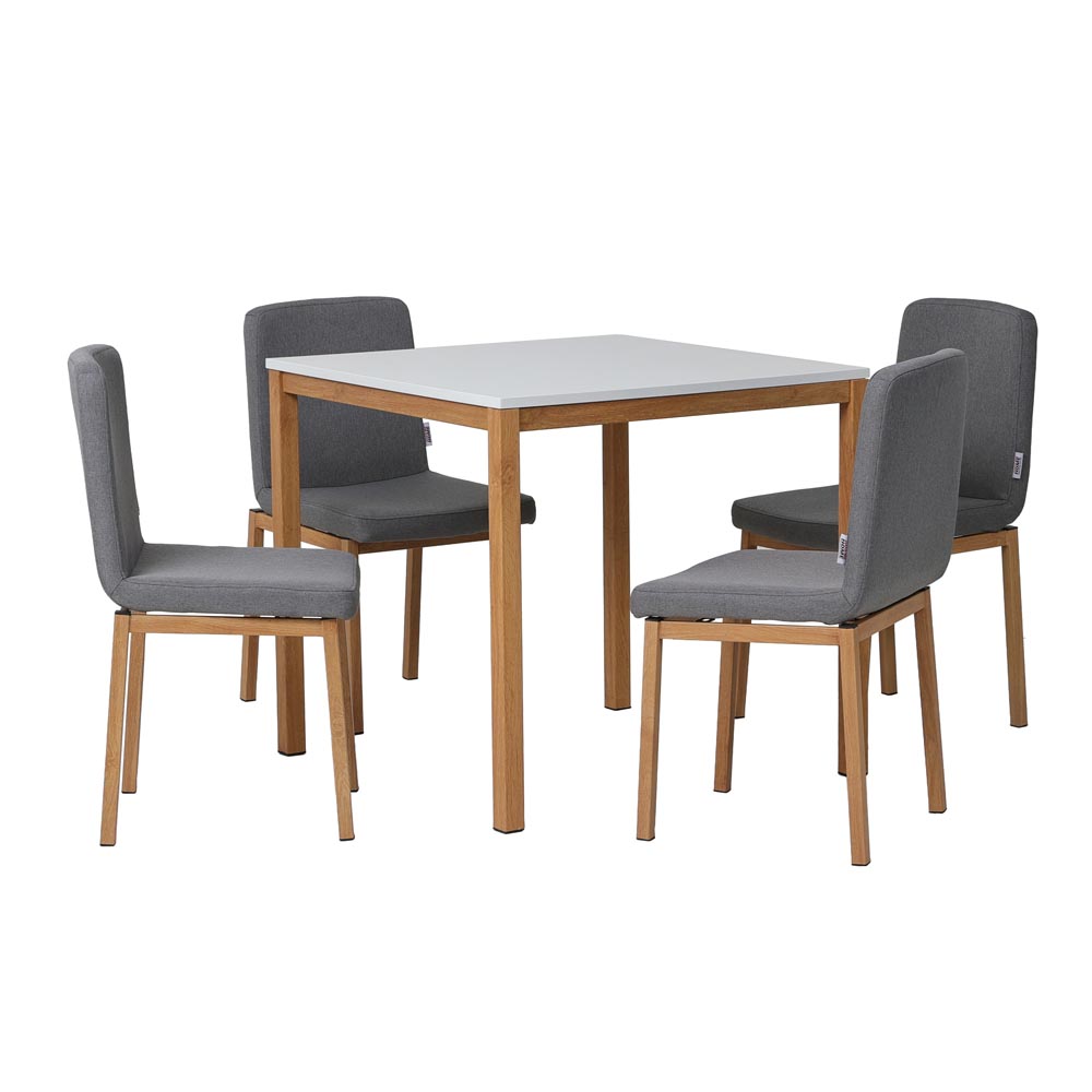 Dining Table (Alice 1+4 Dining Set Dark Grey Beech), Dining Room Furniture for Sale in Kampala Uganda, Office and Home Furniture in Uganda, Hotel Furniture Shop in Kampala Uganda, Danube Home Uganda, Ugabox