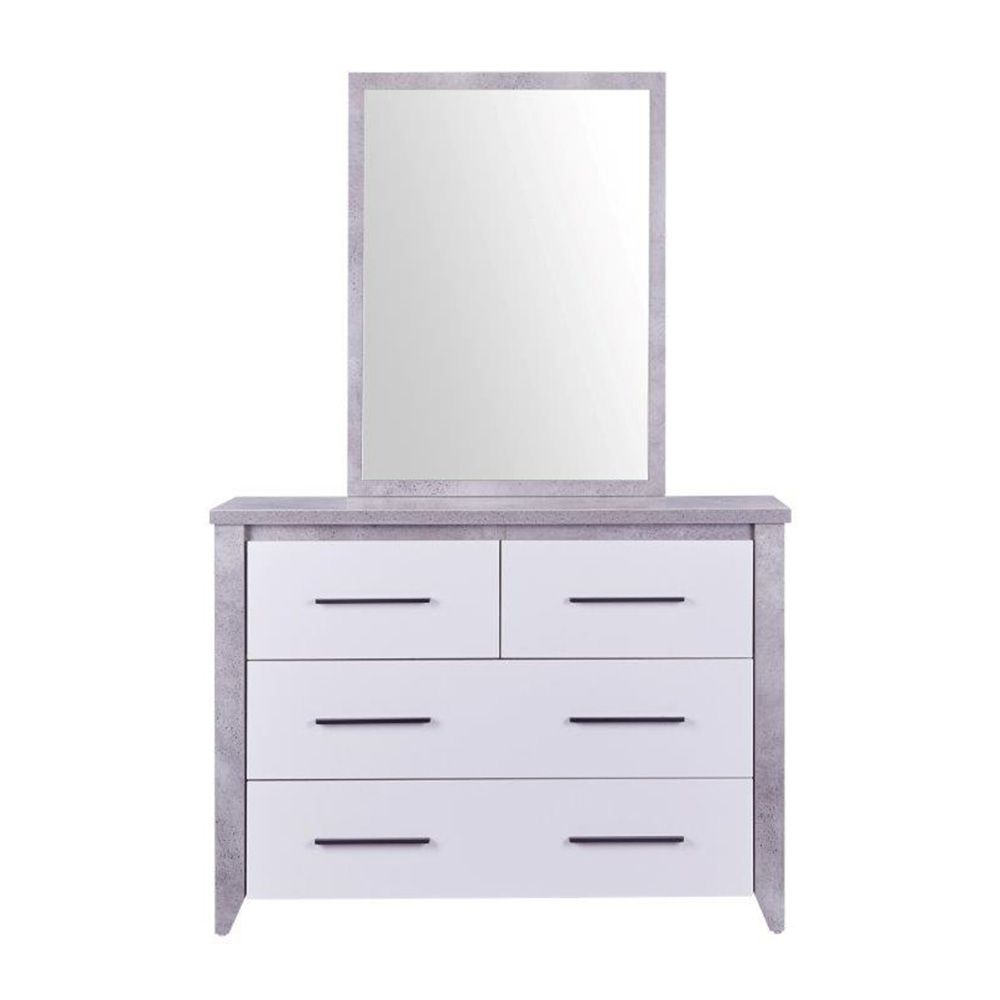 Dressing Mirror (Allano Dresser with Mirror Cemment White), Bedroom Furniture for Sale in Kampala Uganda, Office and Home Furniture in Uganda, Hotel Furniture Shop in Kampala Uganda, Danube Home Uganda, Ugabox
