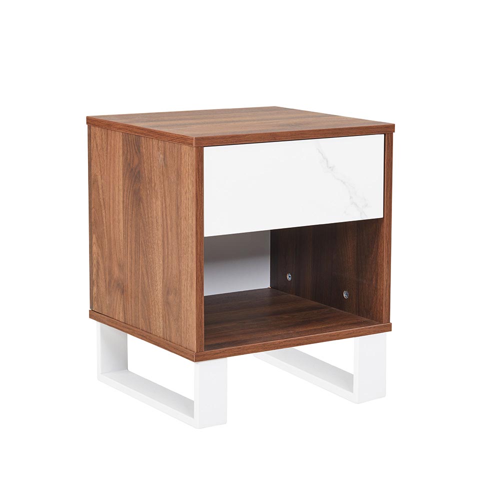 Bed Stand (Morena Night Stand Dark Walnut Off White), Bedroom Furniture for Sale in Kampala Uganda, Office and Home Furniture in Uganda, Hotel Furniture Shop in Kampala Uganda, Danube Home Uganda, Ugabox