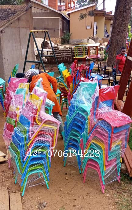 Colourful Chairs ready for Delivery in Kampala Uganda, School Furniture Supplier in Uganda for Nursery/Kindergarten, Primary, Secondary, Universities/Higher Institutions of Learning (Tertiary Institutions) Kampala Uganda, School Furniture in Wood Works And Metal Works, Desire School Furniture Uganda, Ugabox