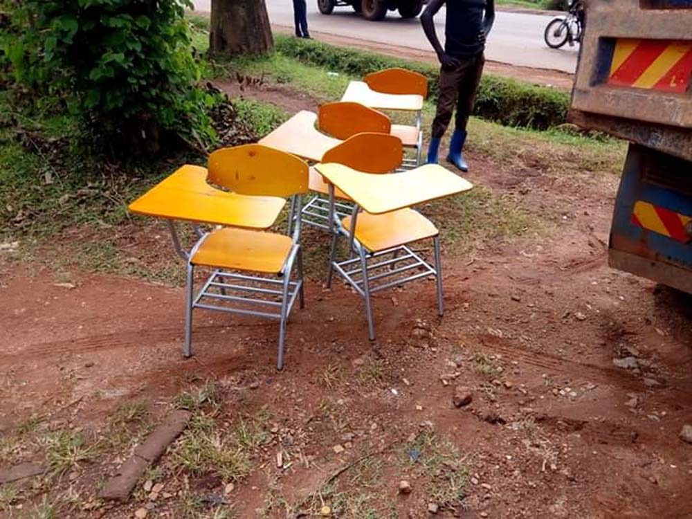 School Chairs With Writing Board/Pad Kampala Uganda, School Furniture Supplier in Uganda for Nursery / Kindergarten, Primary, Secondary, Higher Institutions of Learning (Tertiary Institutions) Kampala Uganda, Desire School Furniture Uganda