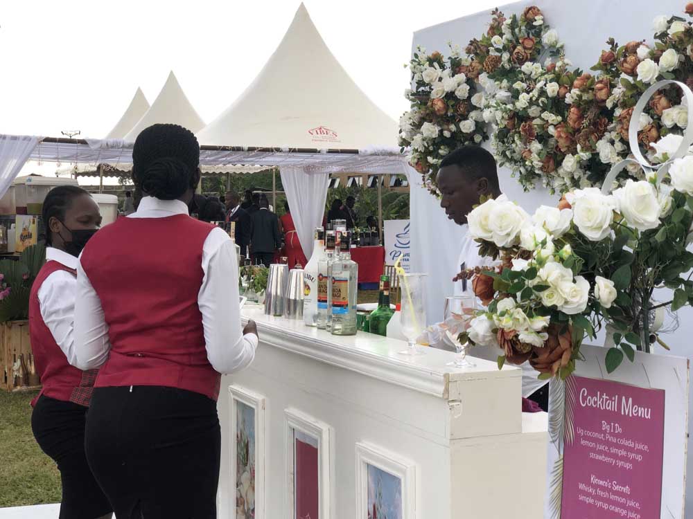 Kigo Gardens Uganda. Services: Wedding Gardens, Wedding Reception Venue, Bridal Gardens, Party Venue, Music Festival Venue, Events Venue in Uganda. Wedding Reception Decoration By Palette Events Uganda. Kigo Gardens Location: Inbetween Kigo Prisons and Mirembe Villas Kigo near Serena Hotel Kigo, Enroute Kajjansi-Munyonyo Speke Resort Kampala Entebbe Express Highway, Central Uganda, Wakiso District, Uganda. Ugabox