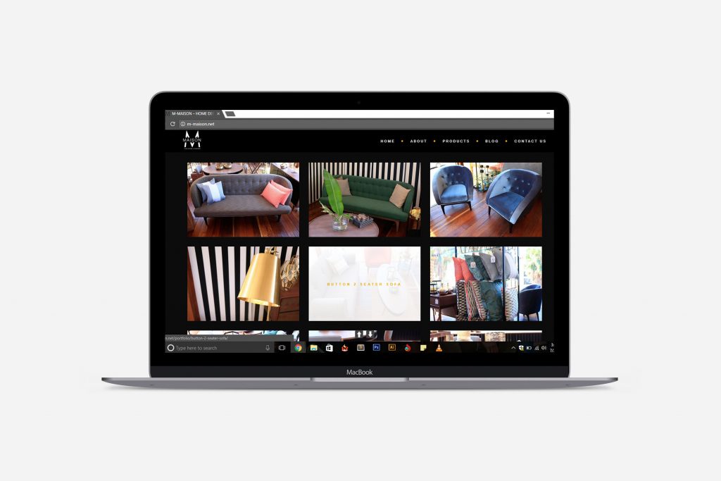 M-Maison Home Decor and Interiors Uganda Website Design, Top Website Designers in Uganda, Websites by Gideon Poet Kampala Uganda, Ugabox