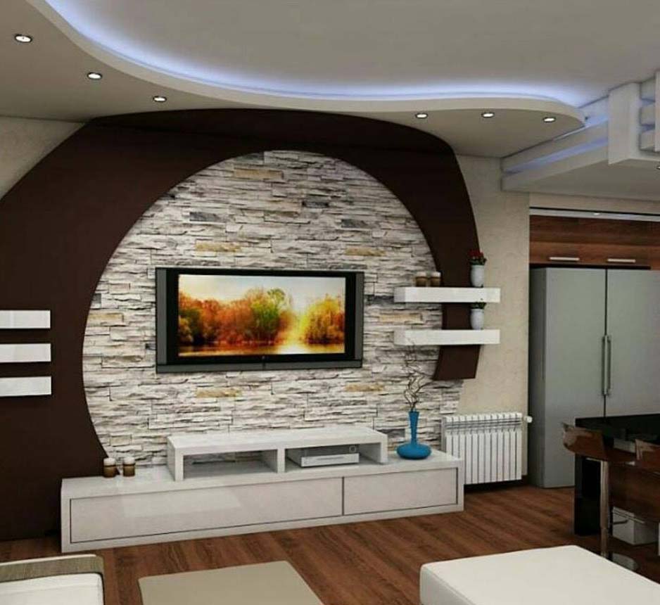Gypsum  Design in Kampala Uganda, Living Room Modern Gypsum TV Unit Design, Home Interior Ceiling Decoration in Uganda, Gypsum Board Construction in Uganda, Hometec Interiors Ltd Uganda, Ugabox