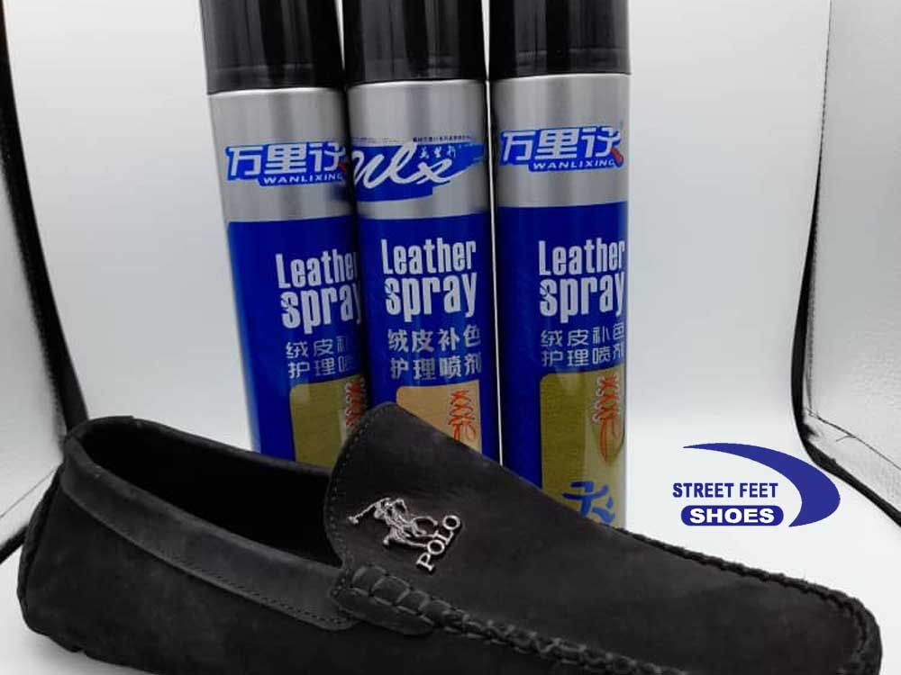 Shoe/Leather Spray for Sale in Uganda, Men's Shoes for Sale in Uganda. Leather Spray for Shoe Maintenance. Sofa Spray in Uganda. Street Feet Shoes Uganda, Shoe Shop for Quality Foot Wear for all Events & Occasions: Smart Shoes, Wedding Shoes, Office Shoes in Kampala Uganda, Ugabox