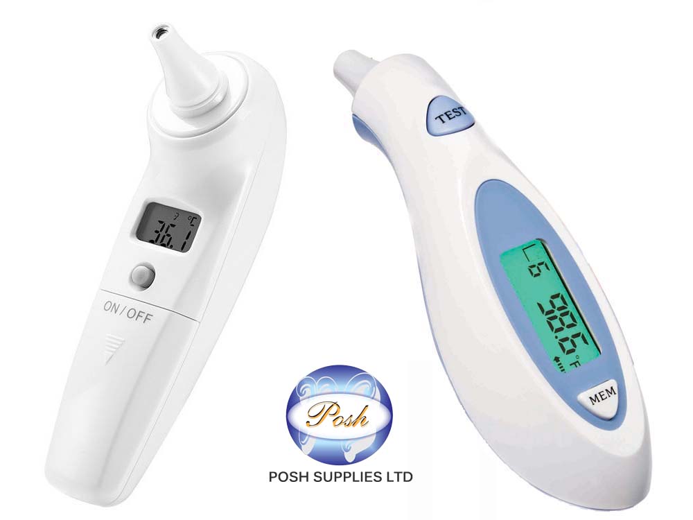 Infrared Ear Thermometers for Sale in Kampala Uganda. Body Temperature Medical Devices, Diagnostic Equipment Uganda, Medical Supply, Medical Equipment, Hospital, Clinic & Medicare Equipment Kampala Uganda. Posh Supplies Limited Uganda, Ugabox