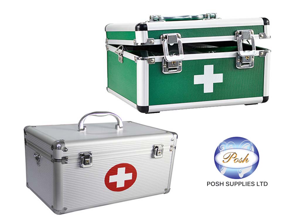 First Aid Boxes for Sale in Kampala Uganda. Emergency Medical Equipment, Emergency Kits, First Aid Boxes in Uganda, Medical Supply, Medical Equipment, Hospital, Clinic & Medicare Equipment Kampala Uganda, Posh Supplies Limited Uganda, Ugabox