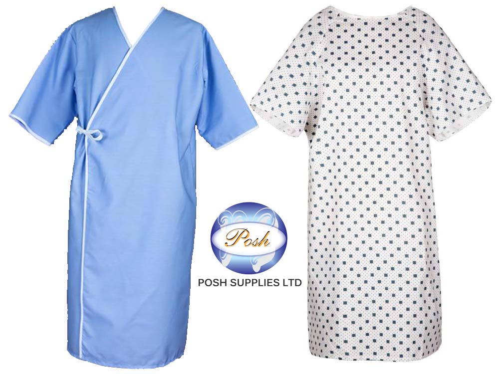 Patient Gowns for Sale in Kampala Uganda. Medical Uniforms, Hospital Uniforms in Uganda, Medical Supply, Medical Equipment, Hospital, Clinic & Medicare Equipment Kampala Uganda, Posh Supplies Limited Uganda, Ugabox