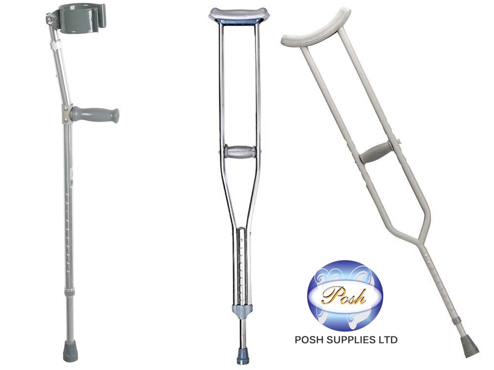 Crutches for Sale in Kampala Uganda. Rehabilitation Tools and Equipment Uganda, Medical Supply, Medical Equipment, Hospital, Clinic & Medicare Equipment Kampala Uganda. Posh Supplies Limited Uganda, Ugabox