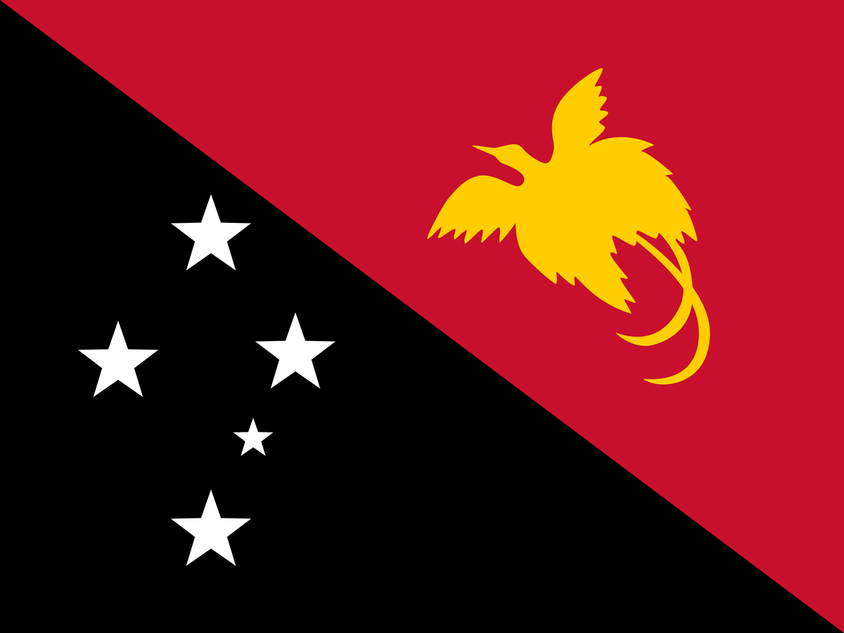 Papua New Guinea Flag. Ugabox.com. Global Marketing Platform: Information, Business, Tourism, Investment, Brands And Companies. Ugabox.com