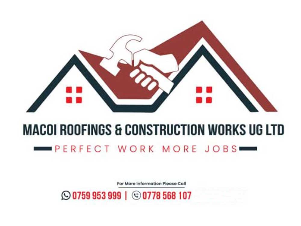 Macoi Roofings Kampala Uganda, Professional and Expert House Roofers Kampala Uganda. Wood, Steel & Metal Roofing Kampala Uganda, Residential Roofing, Industrial & Commercial Roofing, Roofing Contractors, Tech Roofer, Roof Construction, Roof Repairs, Technical Roofing, Real Estate in Uganda, Ugabox