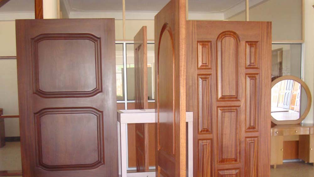 Quality Secure Doors from Master wood, Masterwood Show Room in Luzira Kampala Uganda