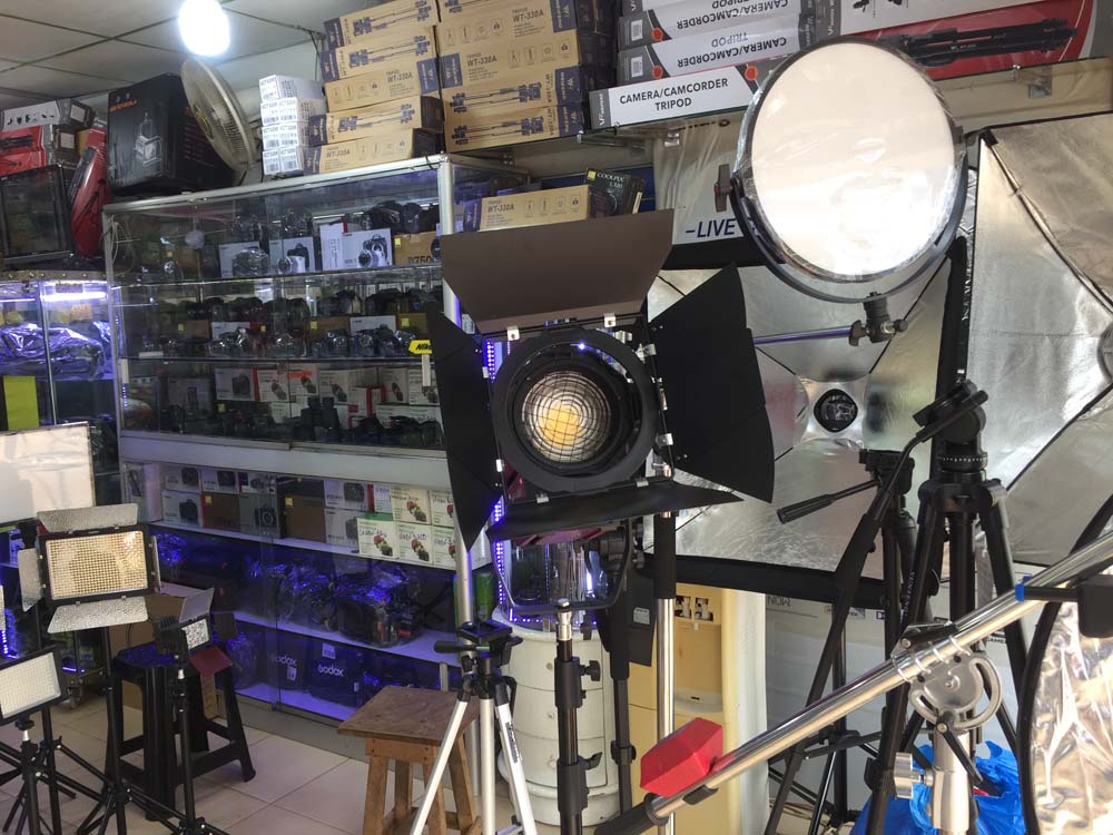 Professional Video Lighting Equipment in Uganda. Film and Video Equipment Shop in Kampala Uganda, Ugabox