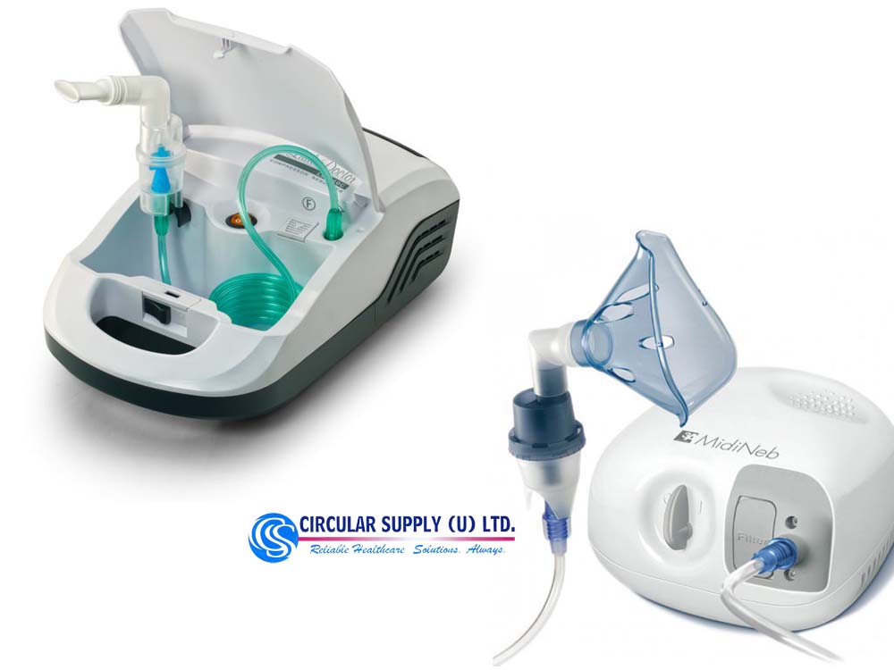 Nebulizers for Sale in Kampala Uganda. Drug Delivery Devices & Medical Equipment Uganda, Medical Supply, Medical Equipment, Hospital, Clinic & Medicare Equipment Kampala Uganda. Circular Supply Uganda, Ugabox