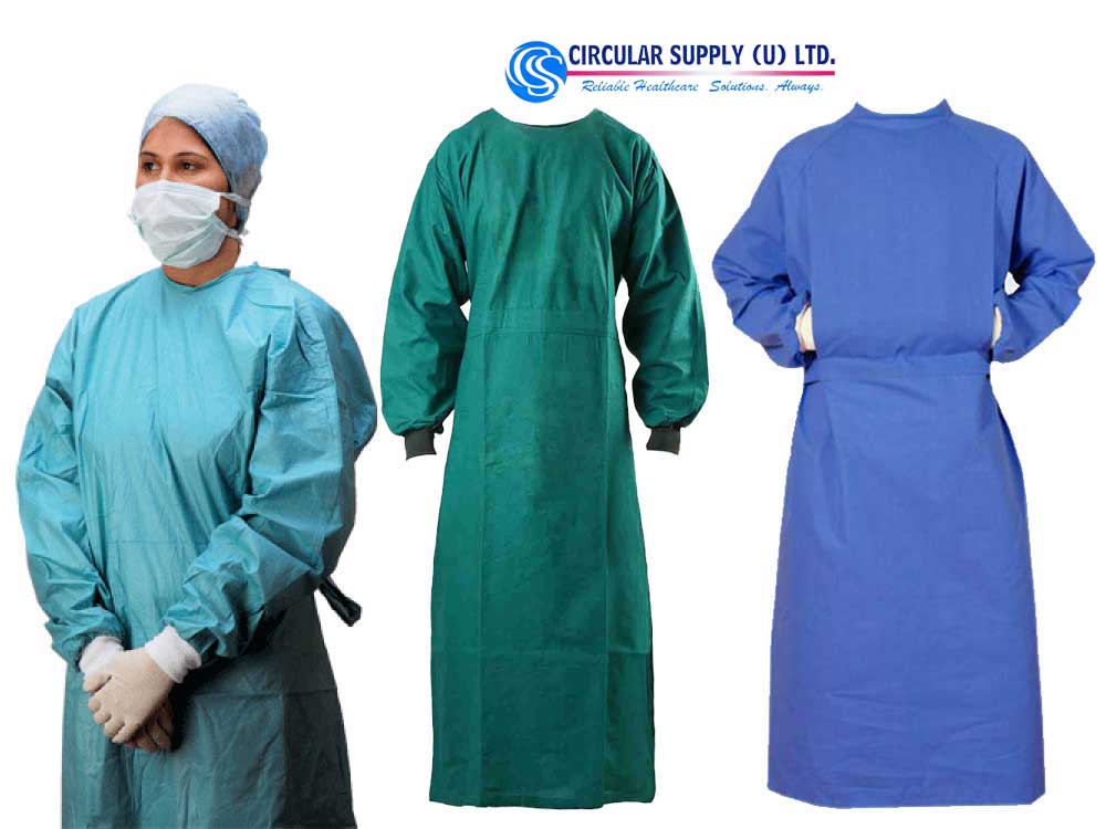 Surgical Gowns for Sale in Kampala Uganda. Medical Uniforms, Hospital Uniforms in Uganda, Medical Supply, Medical Equipment, Hospital, Clinic & Medicare Equipment Kampala Uganda, Circular Supply Uganda, Ugabox
