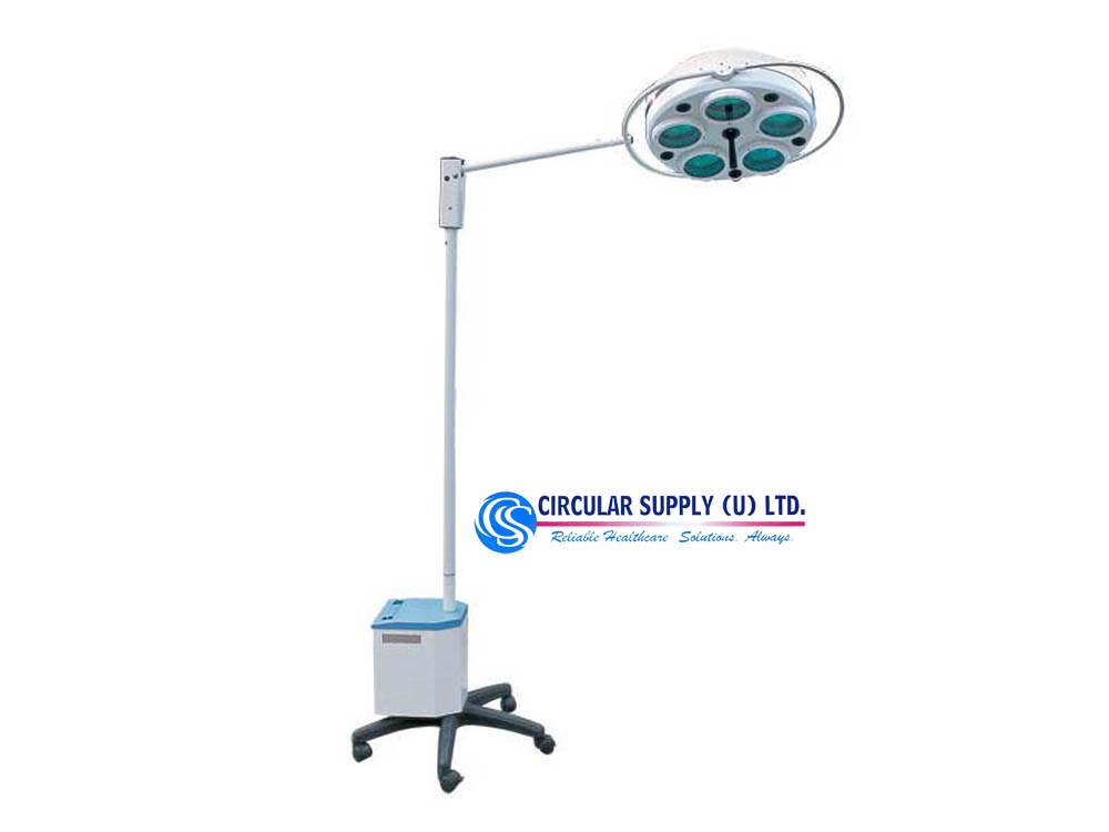 Mobile Operating Lights with Backup Battery for Sale Kampala Uganda. Theatre Equipment Uganda, Medical Supply, Medical Equipment, Hospital, Clinic & Medicare Equipment Kampala Uganda. Circular Supply Uganda, Ugabox