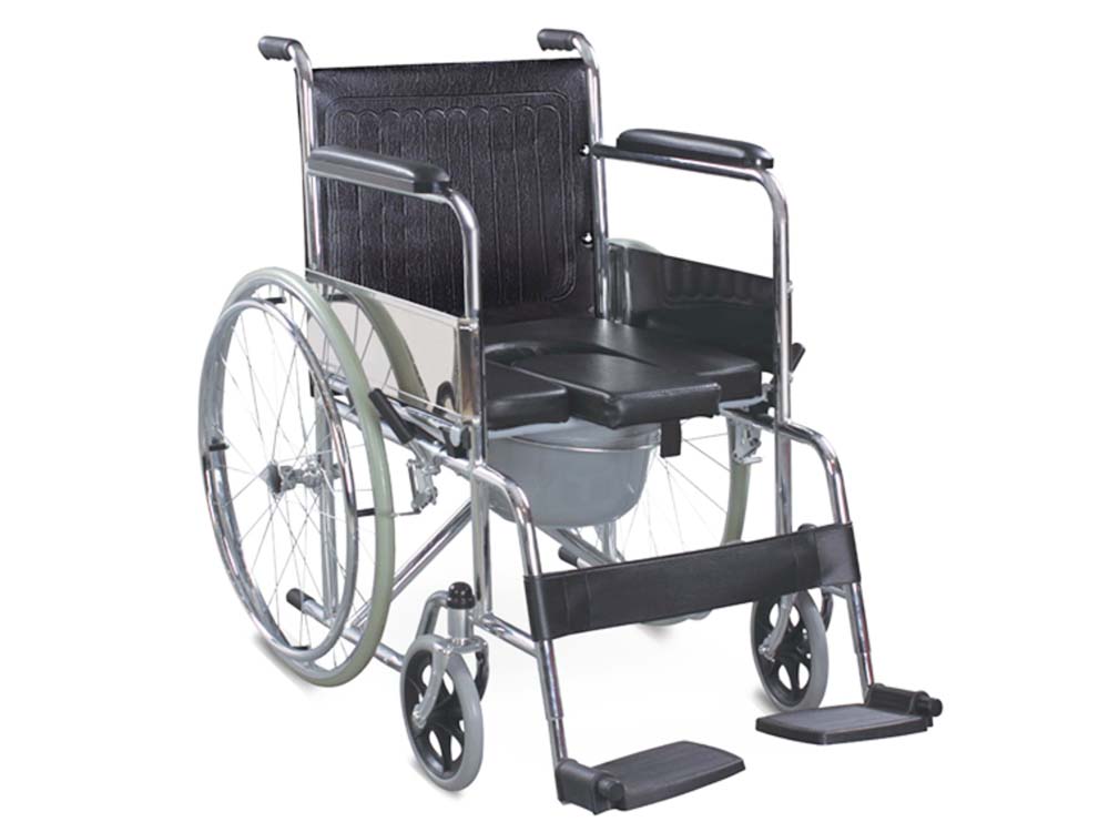 Wheelchair With Commode for Sale in Kampala Uganda. Orthopedics and Physiotherapy Appliances in Uganda, Medical Supply, Home Medical Equipment, Hospital, Clinic & Medicare Equipment Kampala Uganda. INS Orthotics Ltd Uganda, Ugabox