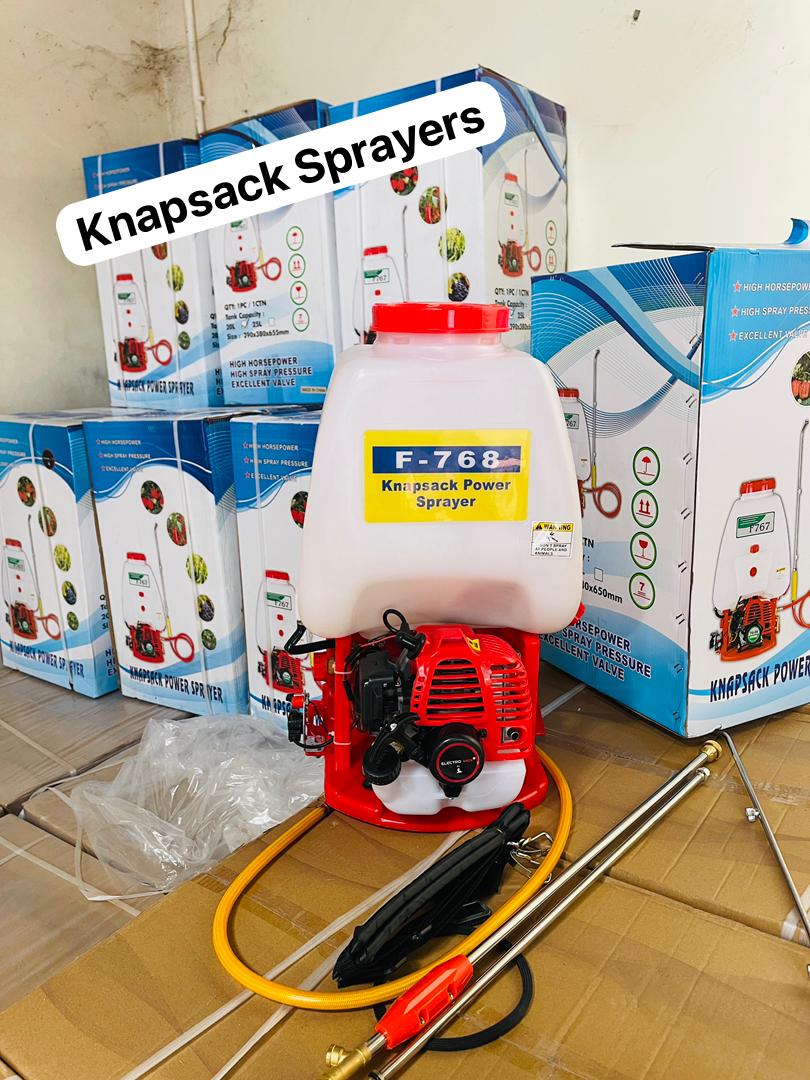 Knapsack Power Sprayer Price Uganda. UGX: 550,000. Knapsack Power Sprayer For Agricultural Use. For Fumigation Services: spraying Weeds. Agricultural Sprayer for Sale in Kampala Uganda. Agricultural Farm/Garden Equipment Uganda. Machine World Uganda For Agricultural Machinery/Agro Equipment. Importer, Supplier, Distributor, Assembler and Installer of Agro/Agricultural Equipment in Kampala-Uganda, East Africa: Kigali-Rwanda, Juba-South Sudan, DRC-Congo. Agro Machinery, Ugabox Marketing Platform Uganda | Ugabox.com