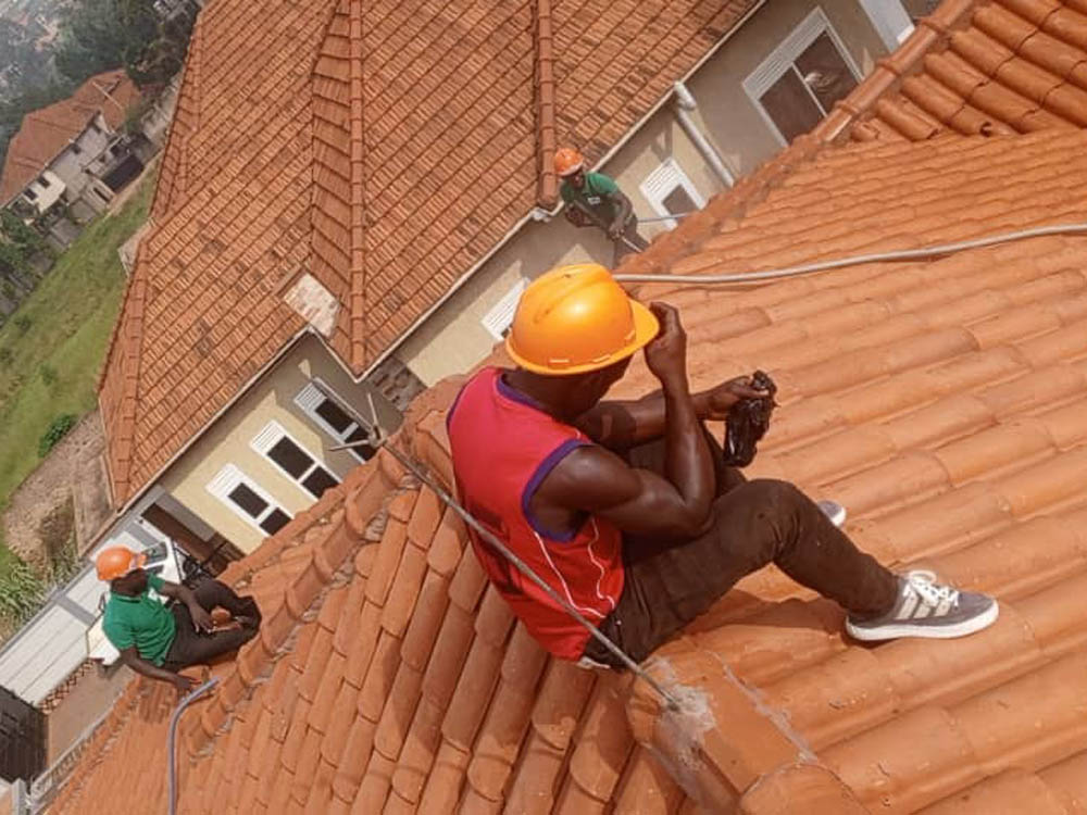 Roof Cleaning Services Uganda. Iron Sheets, Tile Roof Cleaning Company In Kampala Uganda. Macoi Roofings Uganda For Professional Cleaning Services In Kampala Uganda. Ugabox