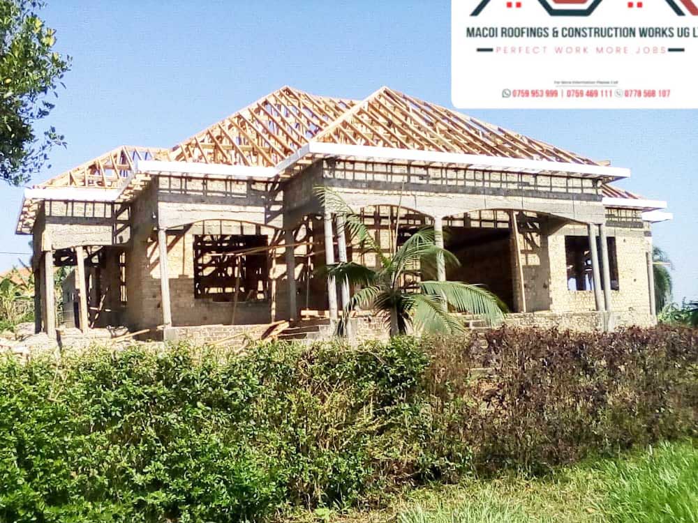 Roofing Services Uganda. Roof Construction Company. Wood And Steel Roof Construction Services In Kampala Uganda. Macoi Roofings Uganda For Professional Roofing Services In Kampala Uganda. Ugabox
