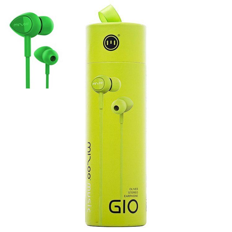 Mizoo G10 Olives Stereo Earphone Green for Sale in Uganda. Smartphone Music Earphones. Electronics Shop in Kampala Uganda, Ugabox