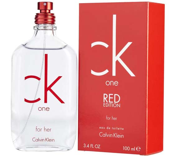 Calvin Klein CK One Red Edition for Her Eau De Toilette 100ml, Fragrances And Perfumes for Sale, Shop in Kampala Uganda