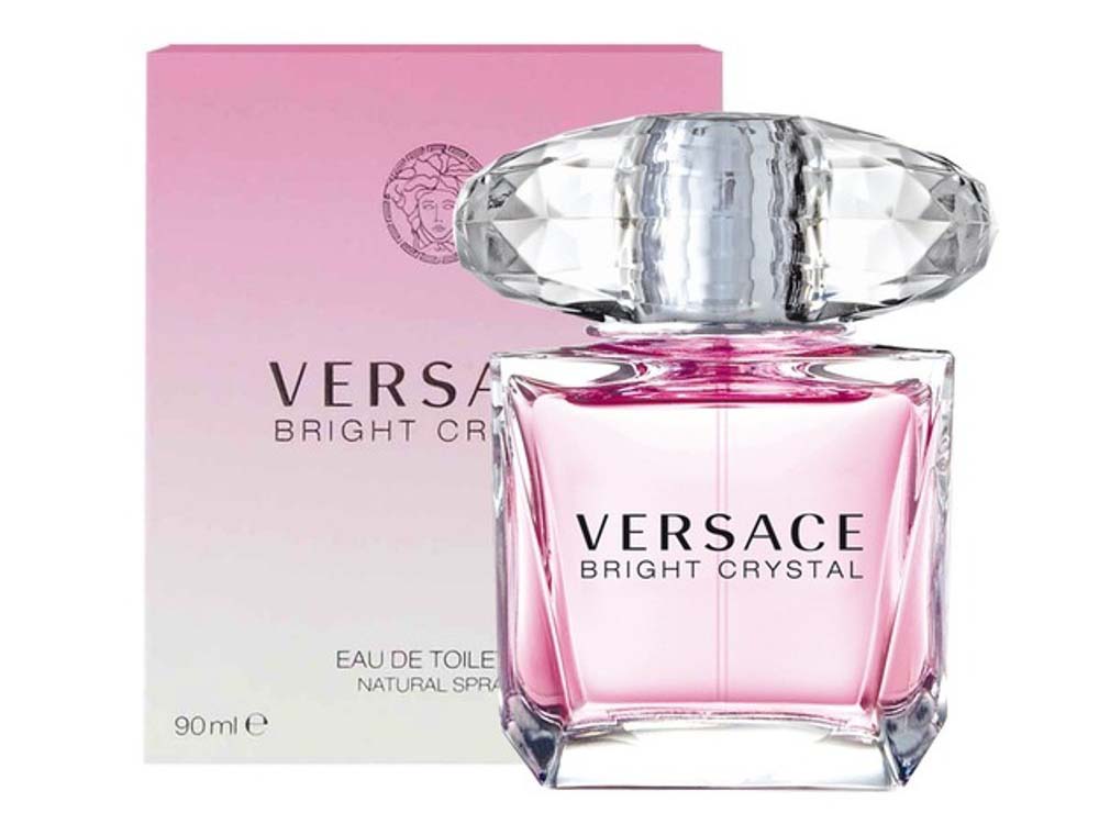 Versace Bright Crystal Eau de Toilette Spray for Women 90ml, Perfumes Shop in Kampala Uganda, Ugabox Perfumes