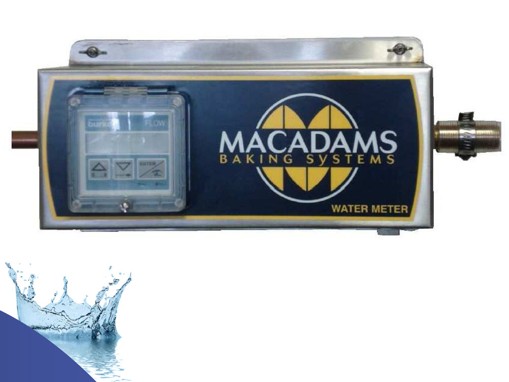 Macadams Water Meter for Sale in Kampala Uganda. Bakery Equipment, Macadams Baking Systems Uganda, Food Machinery And Air Conditioning Systems Supplier And Installer in Kampala Uganda. LM Engineering Ltd Uganda, Ugabox