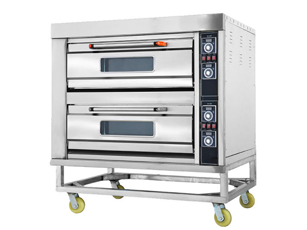 Stainless Steel Commercial Double Deck Oven for Sale in Uganda, Baking Equipment/Bakery Machines. Food Machinery Online Shop in Kampala Uganda, Ugabox