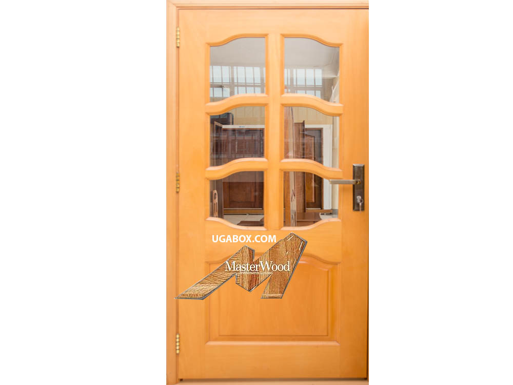 Wood Glass Door, Doors for Sale Kampala Uganda, Top Design Wood Furniture Uganda, Masterwood Uganda, Ugabox