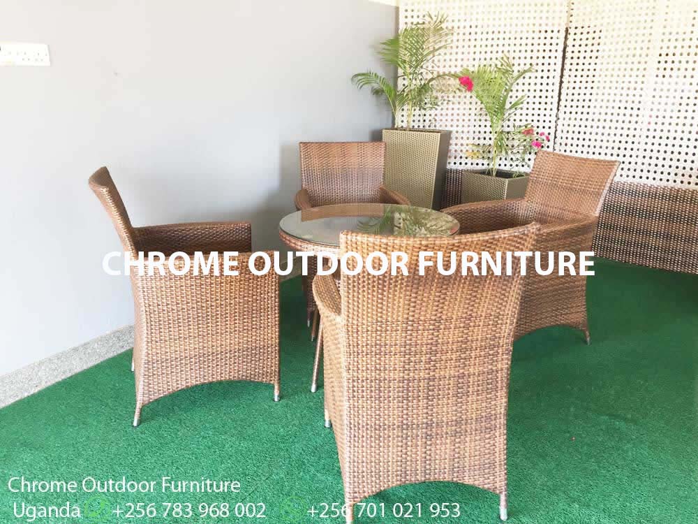 4 Outdoor Chairs & Coffee Table Uganda, Garden and Outdoor Furniture for Sale Kampala Uganda, Balcony, Patio Furniture Uganda, Resin Wicker, All Weather Wicker Uganda, Ugabox