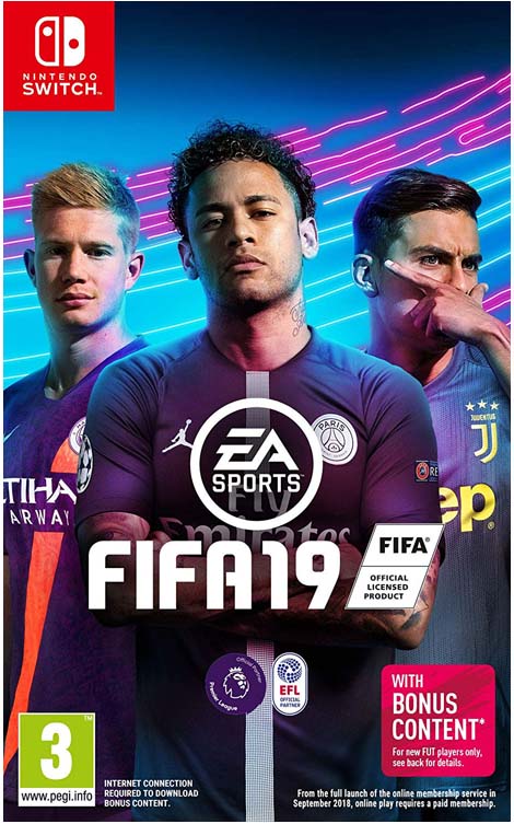 FIFA 19 (Nintendo Switch) Video Game for Sale in Kampala Uganda, Platform: PlayStation 4, Xbox One, Nintendo Switch, PlayStation 3, Xbox 360, Microsoft Windows, Video Games Shop Kampala Uganda