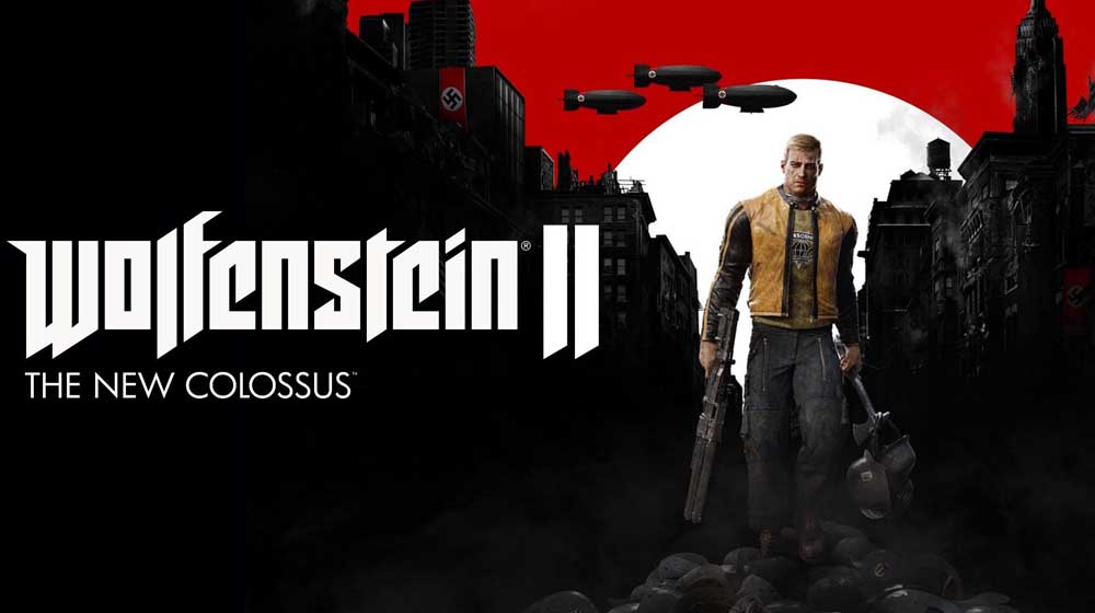 Wolfenstein 2 The New Colossus Video Game, Wolfenstein II: The New Colossus is an action-adventure first-person shooter video game. Video Games Shop Online Kampala Uganda