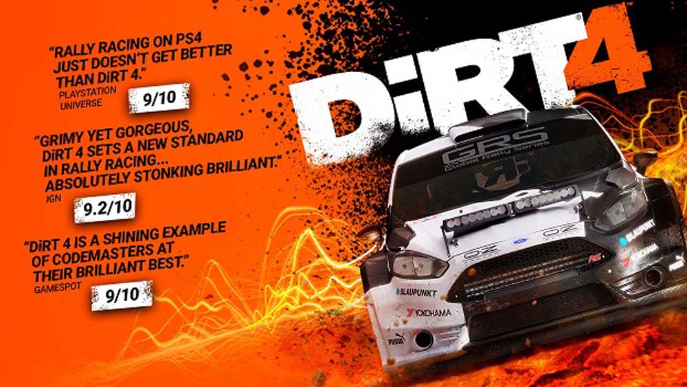 Dirt 4 Video Game, Dirt 4 is a rally-themed racing video game, Video Games Shop Online Kampala Uganda